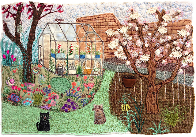 garden embroidery