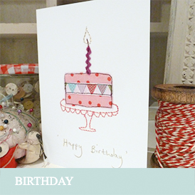 handmade birthday cards range